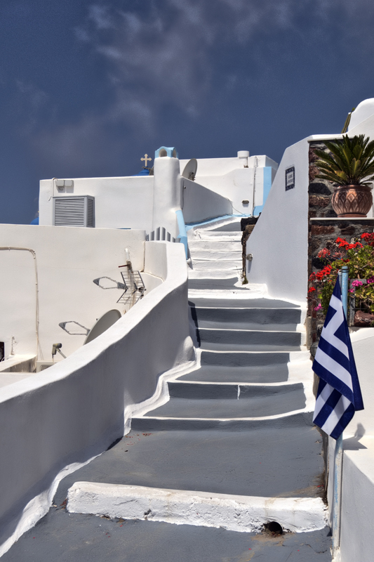 Steps of Santorini