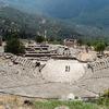 Theatre in Delphi Ancient Ruins