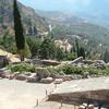 Oracle at Ancient Delphi Ruins