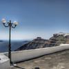 Street Lamp of Santorini