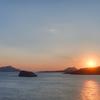 Sunset on Aegean Sea - Sounion